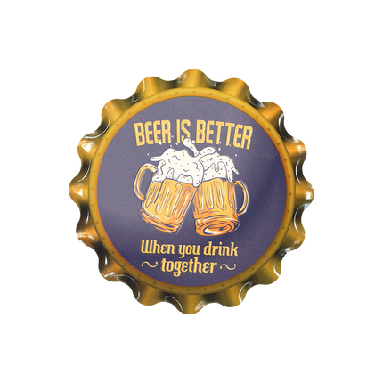 Sous-verres bruns Bear Is Better 11cm