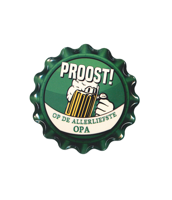 Sous-verres verts Grand-père 11cm