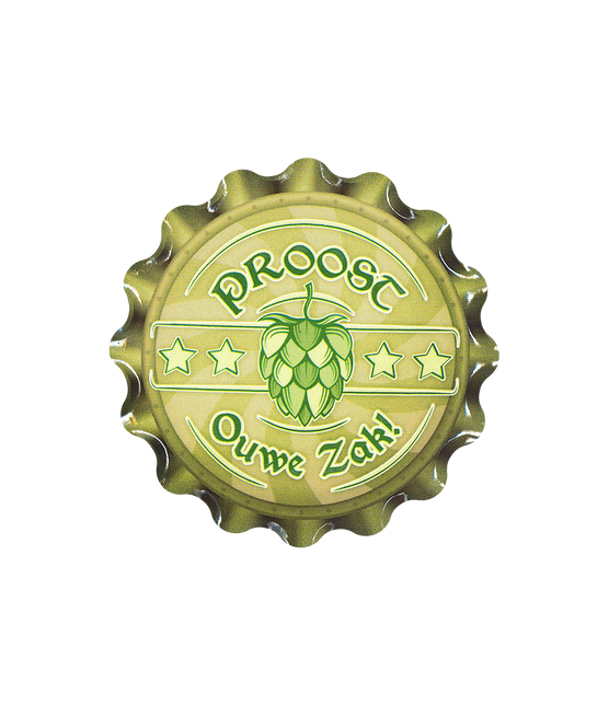 Sous-verres verts Vieux sac 11cm
