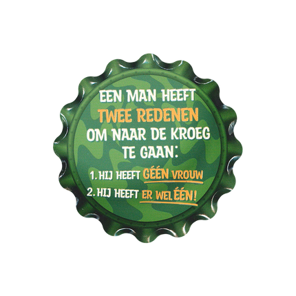 Sous-verres verts Deux raisons 11cm