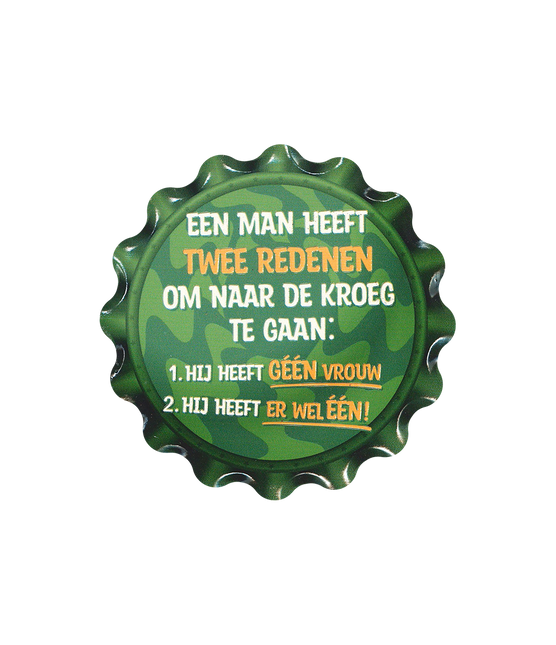 Sous-verres verts Deux raisons 11cm