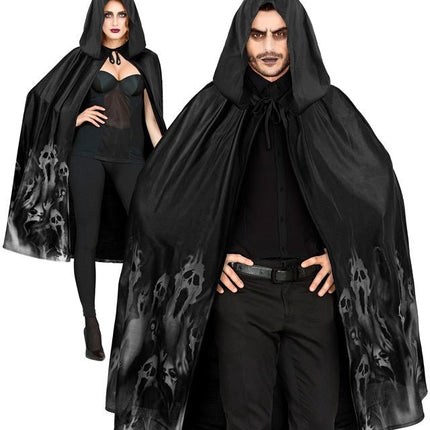 Cape Geest Zwart 120cm van Widmann koop je bij Partywinkel