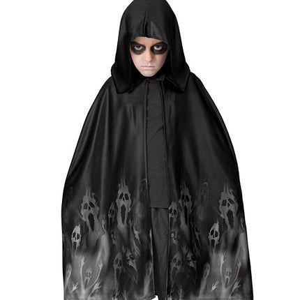 Cape Geest Zwart 75 cm van Widmann koop je bij Partywinkel