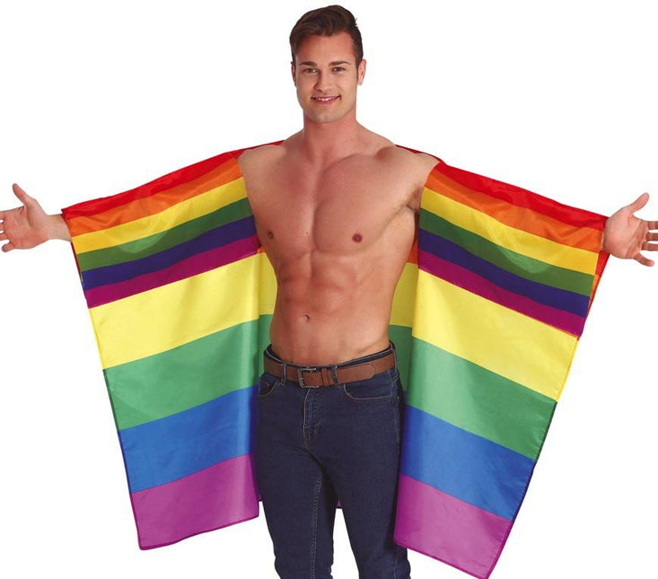 Cape Regenboog 1,45m van Fiestas Guirca koop je bij Partywinkel