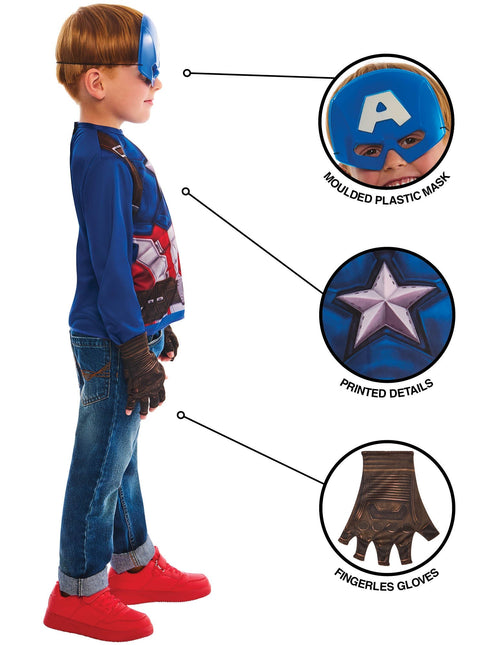 Costume de Captain America pour enfant