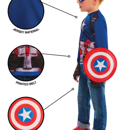 Costume de Captain America pour enfant