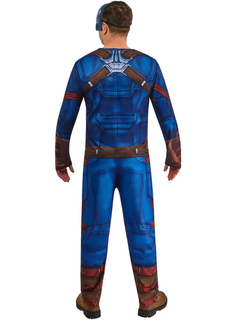 Costume Captain America Hommes Bleu