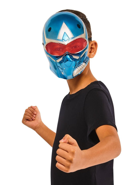 Captain America Kindermasker van Rubies koop je bij Partywinkel