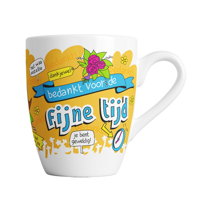 Tasse de dessin animé - Temps heureux