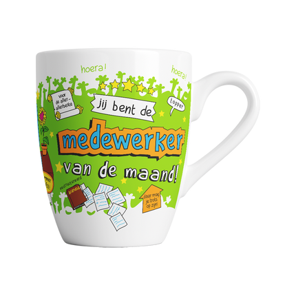 Tasse de dessin animé - Employé