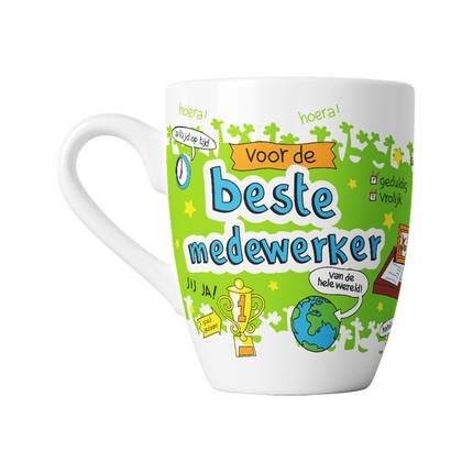 Tasse de dessin animé - Employé