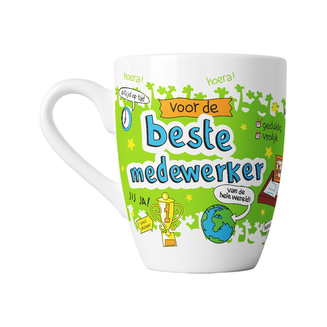 Tasse de dessin animé - Employé