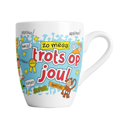 Tasse de dessin animé - Fier de toi