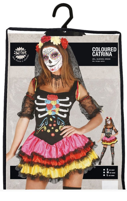 Catrina Halloween Kostuum Dames van Fiestas Guirca koop je bij Partywinkel