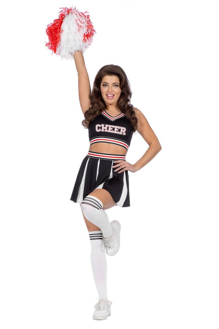 Cheerleader Pak Dames 2 delig van Wilbers & Wilbers koop je bij Partywinkel