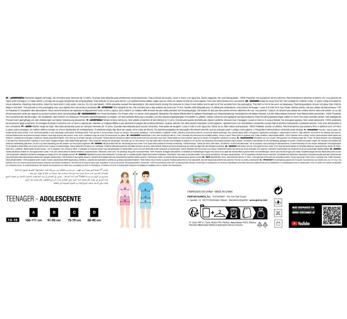 Cheerleader Pakje Tiener van Fiestas Guirca koop je bij Partywinkel