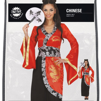 Chinees Kostuum Dames 2 delig van Fiestas Guirca koop je bij Partywinkel