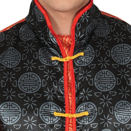 Chinees Kostuum Heren - Partywinkel - 8434077862094
