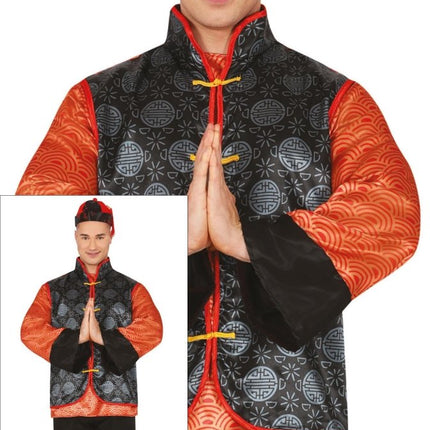 Chinees Kostuum Heren - Partywinkel - 8434077862094