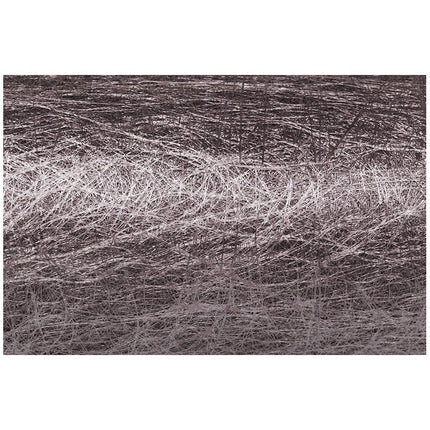 Chemin de table brun chocolat Gloss 10M 60cm