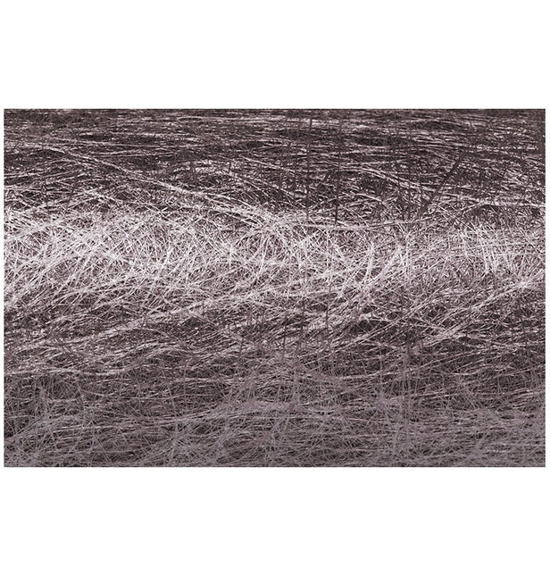 Chemin de table brun chocolat Gloss 10M 60cm