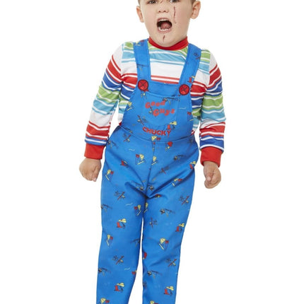 Chucky Costume, Blue Kind van Smiffys koop je bij Partywinkel