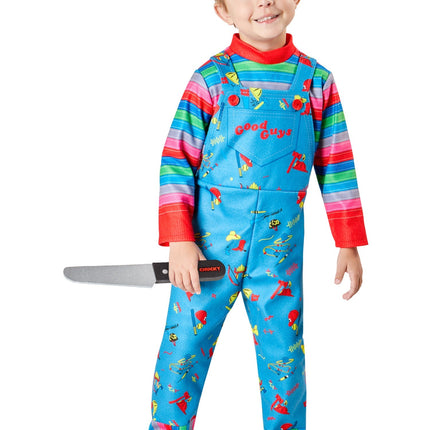 Costume Chucky bleu