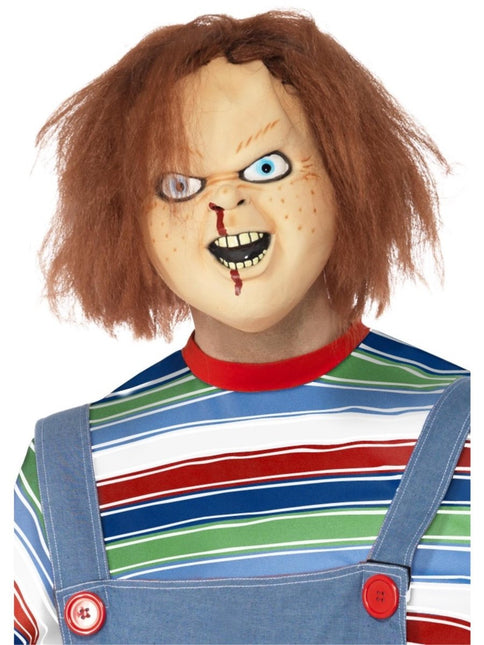 Chucky Latex Mask, Bruin van Smiffys koop je bij Partywinkel