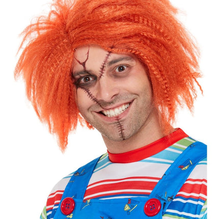 Chucky Wig, Ginger van Smiffys koop je bij Partywinkel