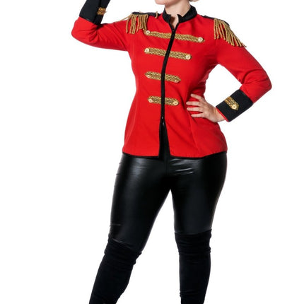 Circus Jas Rood Dames van Wilbers & Wilbers koop je bij Partywinkel