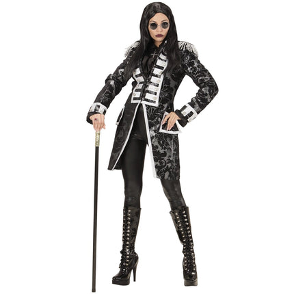 Circus Jas Zwart Zilver Dames van Widmann koop je bij Partywinkel