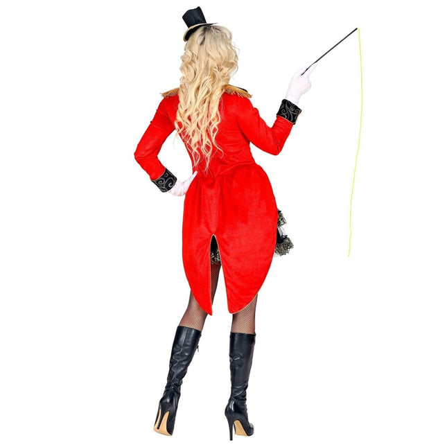 Circus Kostuum Rood Zwart Dames van Widmann koop je bij Partywinkel