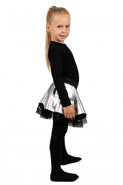 Cirkelrok Metallic Zilver van PartyXplosion koop je bij Partywinkel