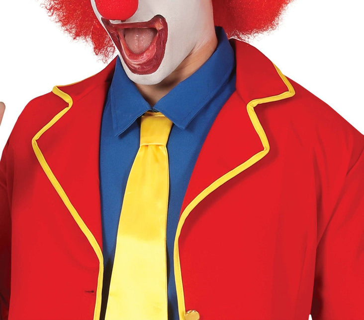 Clown Pak Rood Blauw Geel van Fiestas Guirca koop je bij Partywinkel
