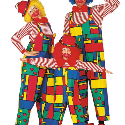 Clownspak Mondriaan Kind van Wilbers & Wilbers koop je bij Partywinkel