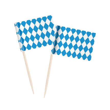 Bâtons de cocktail Oktoberfest 6.5cm 50pcs