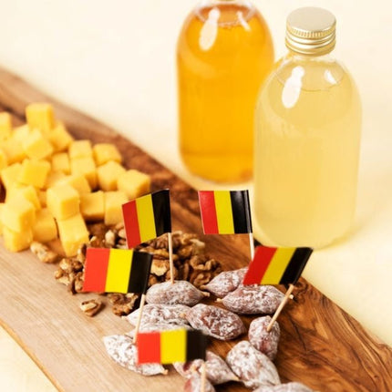 Cocktailprikkers Belgie 8cm 50st van WeFiesta koop je bij Partywinkel