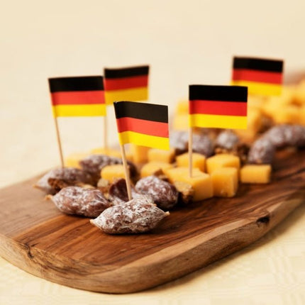 Cocktailprikkers Duitsland 8cm 50st van WeFiesta koop je bij Partywinkel