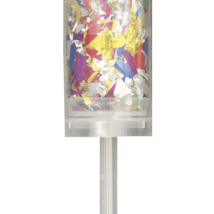 Confetti Kanon Gekleurd 13cm van Unique koop je bij Partywinkel