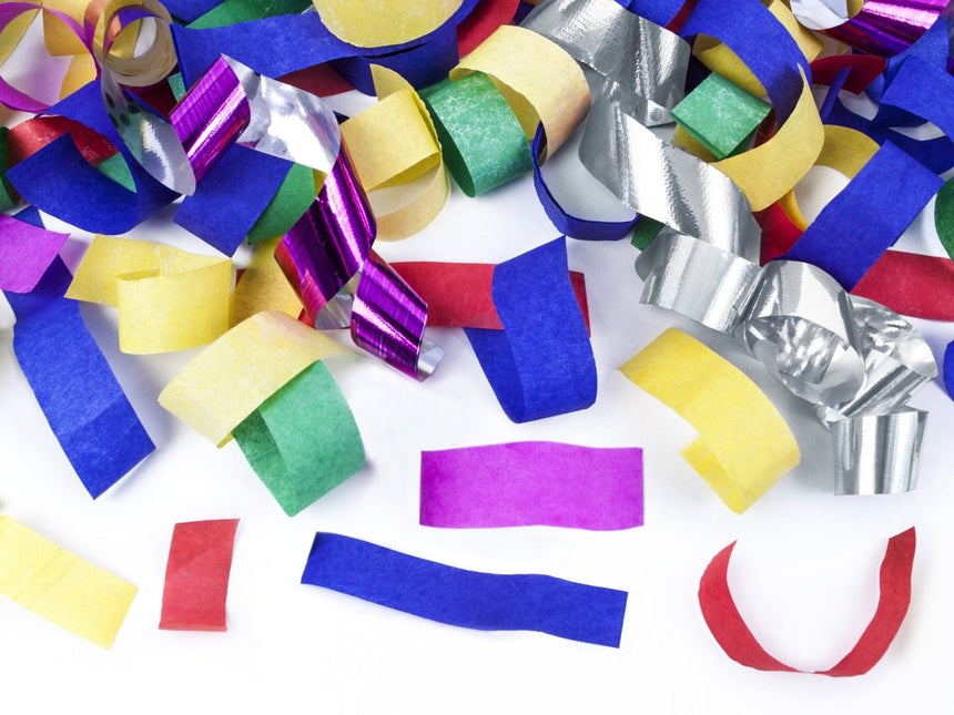 Confetti Kanon Serpentine 40cm van Partydeco koop je bij Partywinkel