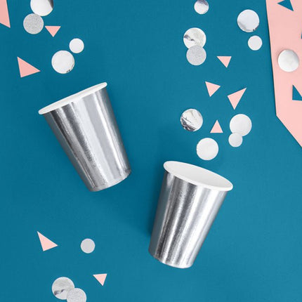 Confetti Rond Zilver van Partydeco koop je bij Partywinkel