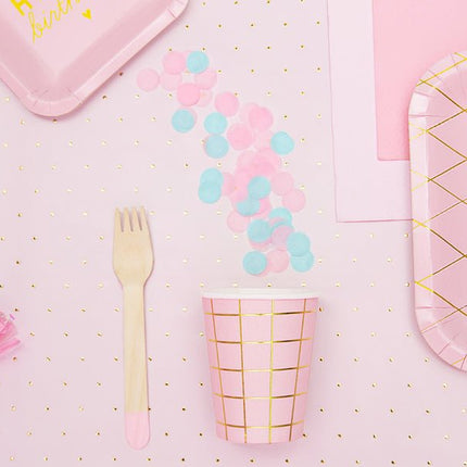 Confetti Rondjes Lichtblauw van Partydeco koop je bij Partywinkel