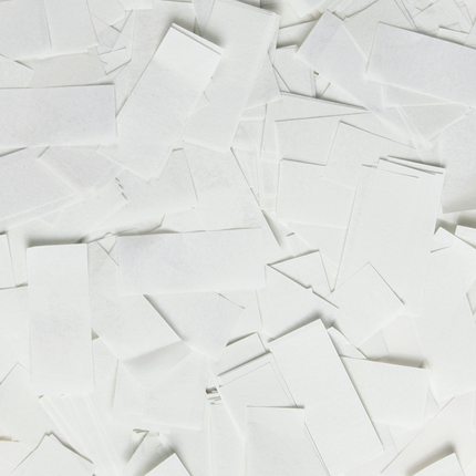 Canon à confettis 40 cm - Papier blanc
