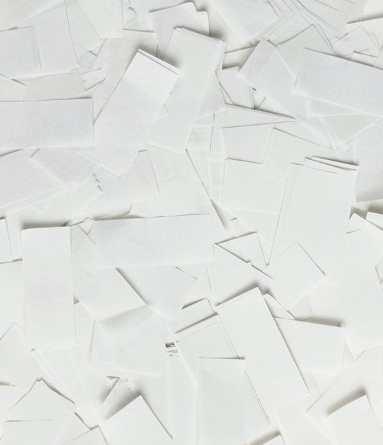 Canon à confettis 40 cm - Papier blanc