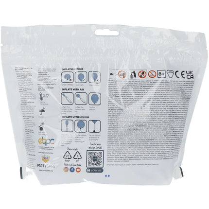 Cornflower Blue Ballonnen 33cm 50st van Folat koop je bij Partywinkel