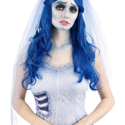 Corpse Bride Emily Pruik van Smiffys koop je bij Partywinkel