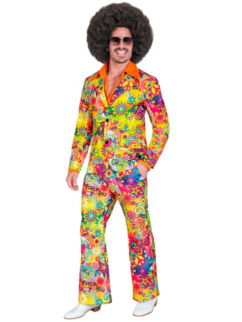 cOSTUME DES ANNÉES 60 PEACE & LOVE S