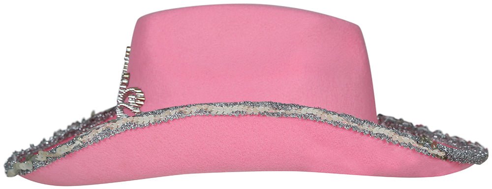 Cowboy Hoed Roze Kind - Partywinkel - 8434077135822
