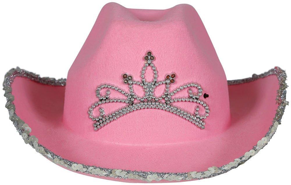 Cowboy Hoed Roze Kind - Partywinkel - 8434077135822