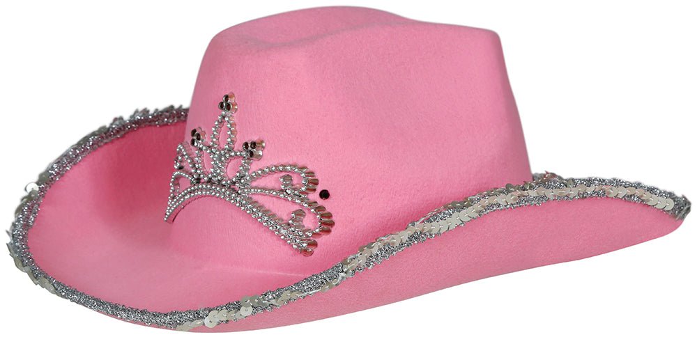 Cowboy Hoed Roze Kind - Partywinkel - 8434077135822
